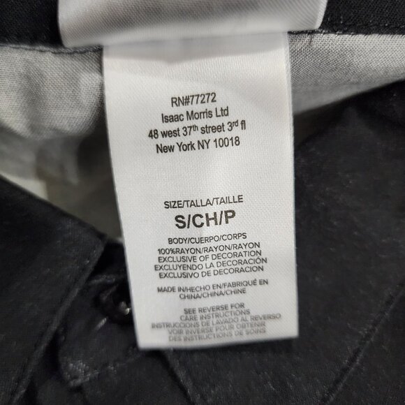 NWT The Godfather Men's Rayon Shirt with Short Sleeves Size S - Picture 8 of 8